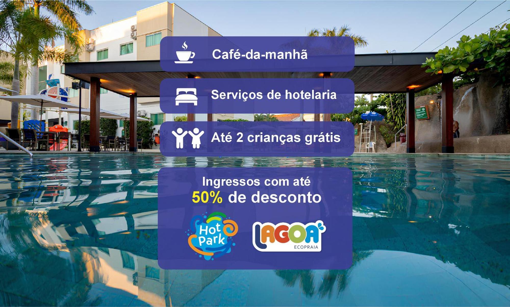 Hotel Morada Do Sol Caldas Novas Exterior foto